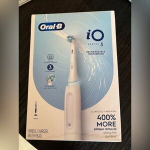 Brand new still in package Oral-B iO Series 3 Rechargeable Toothbrush